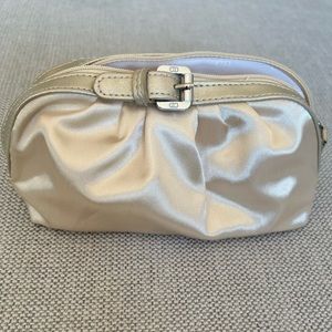 Champagne Dior make up pouch